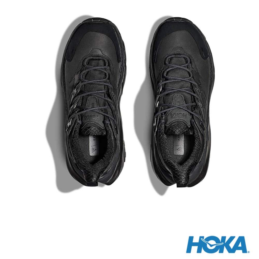 HOKA 女 Kaha 2 Low GTX 低筒 輕量防水登山鞋 黑 HO1123191BBLC