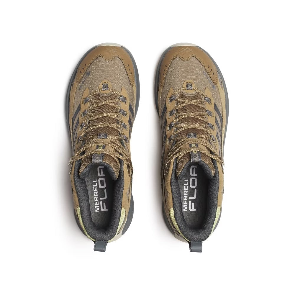 Merrell MOAB SPEED 2 MID GTX 男 防水登山健行鞋 棕綠色 038339