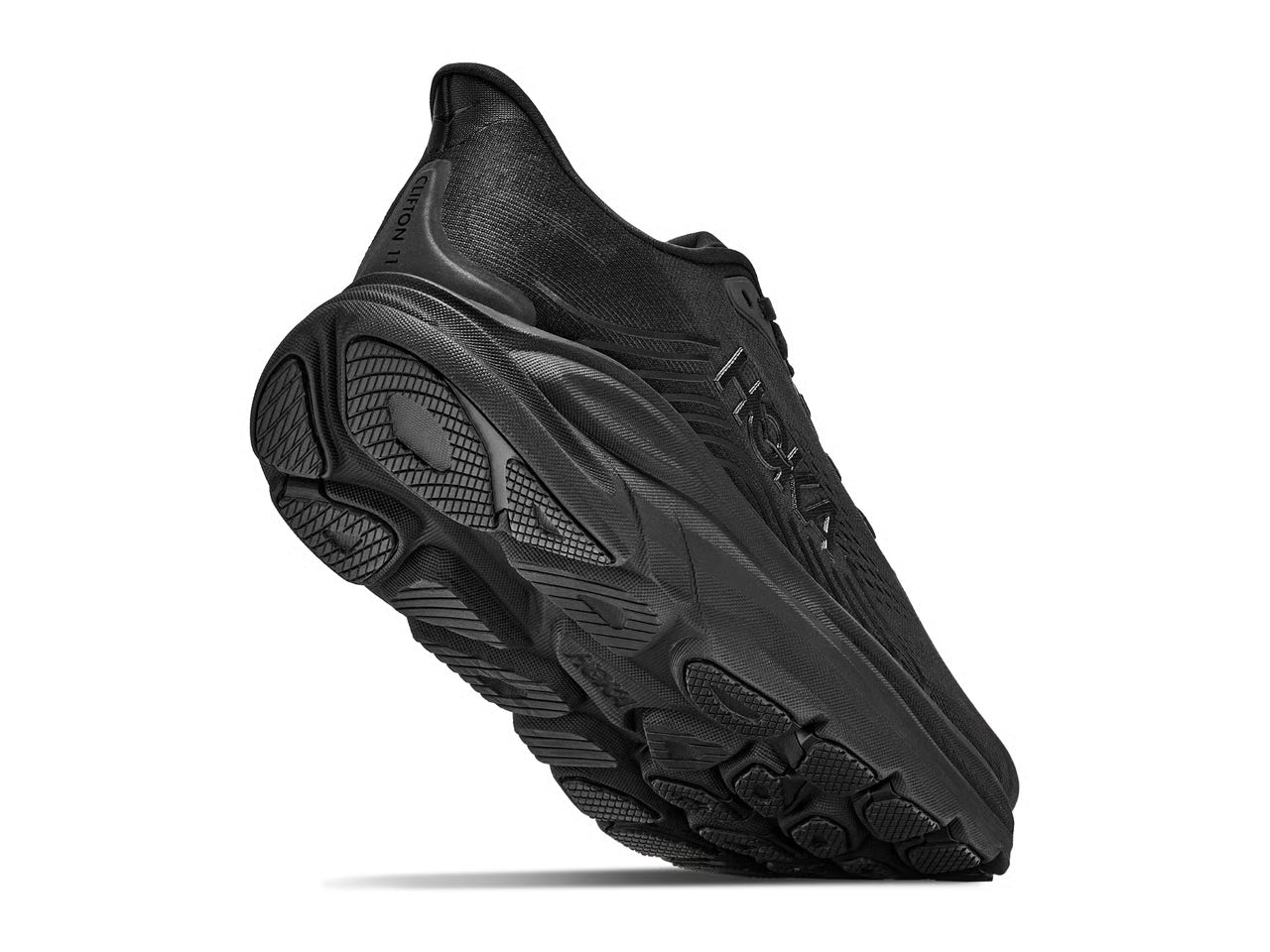HOKA 男 Clifton 11 寬楦 路跑鞋 黑 1177538BBLC