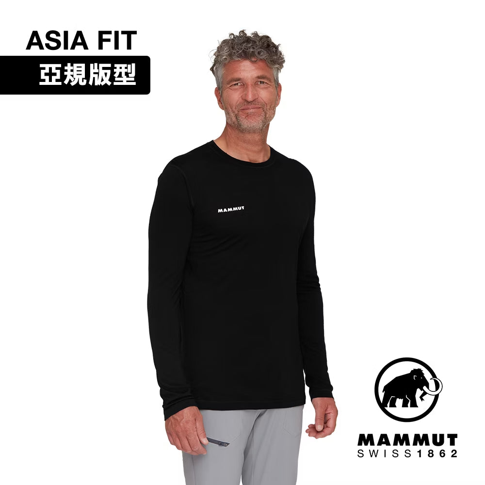 Mammut 長毛象 Tree Wool AF 男 羊毛混紡快乾抗臭長袖T恤 1016-01720