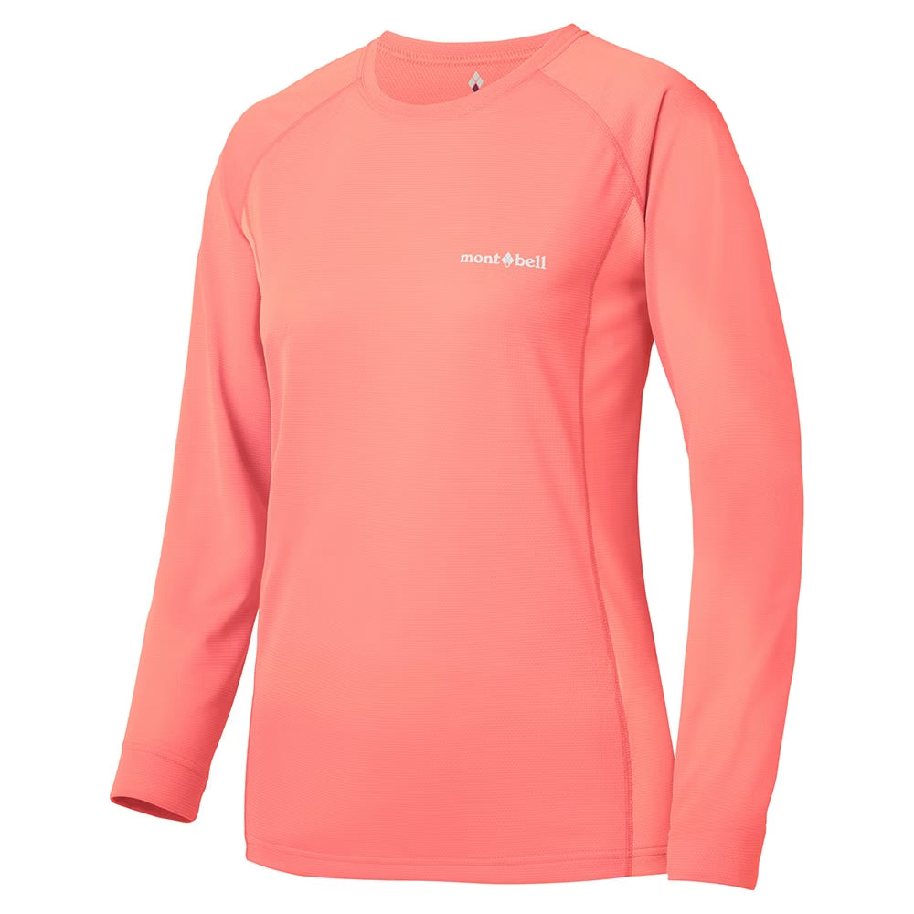 Montbell COOL L/S 女 長袖 排汗衫 1114630