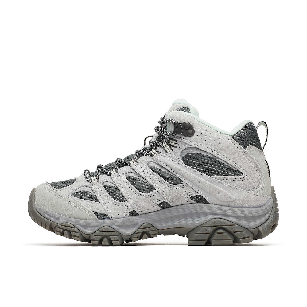 MERRELL Moab 3 Mid WP 女 中筒 登山健行鞋 灰色 J00004923