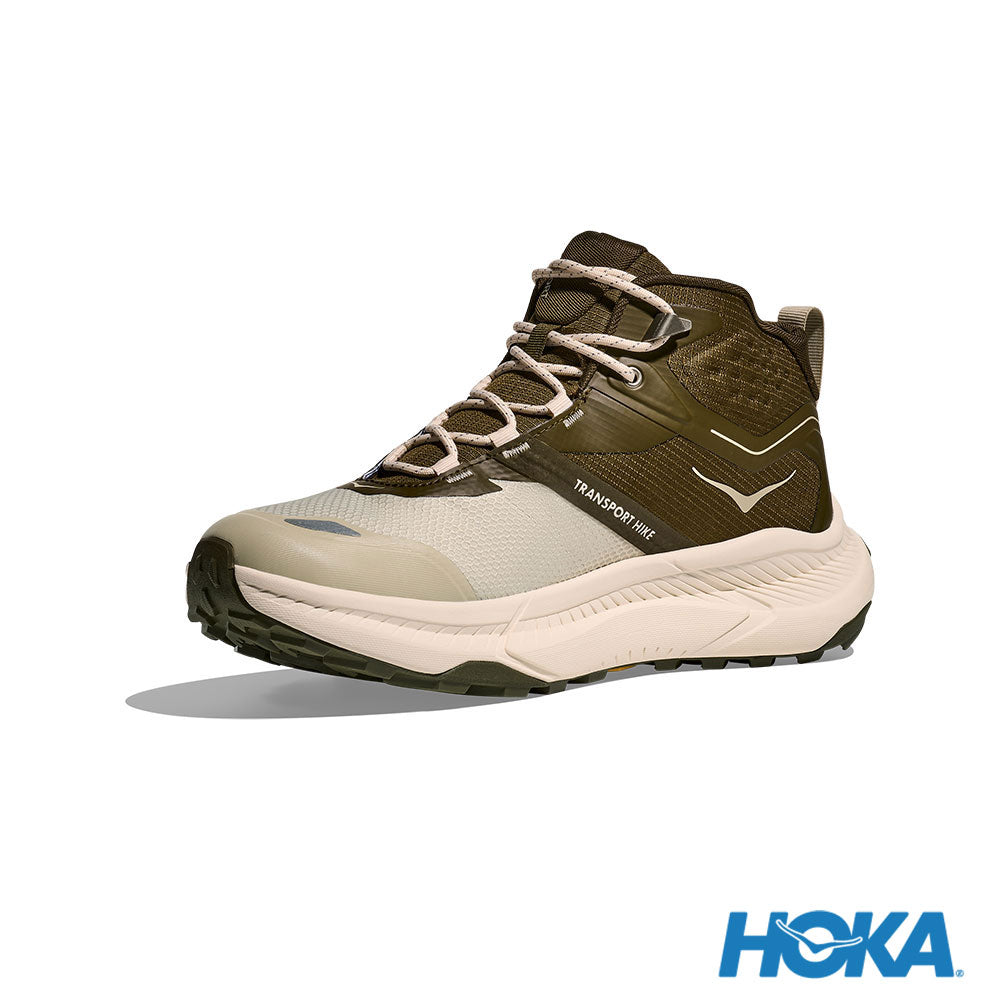HOKA Transport Hike GTX 男 健行鞋 雲杉綠/淺黃褐 1172912SRCG