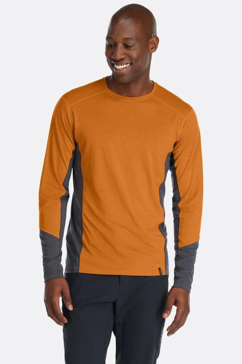 Rab Syncrino Base LS Tee 男款 羊毛混紡長袖排汗衣 QBL32