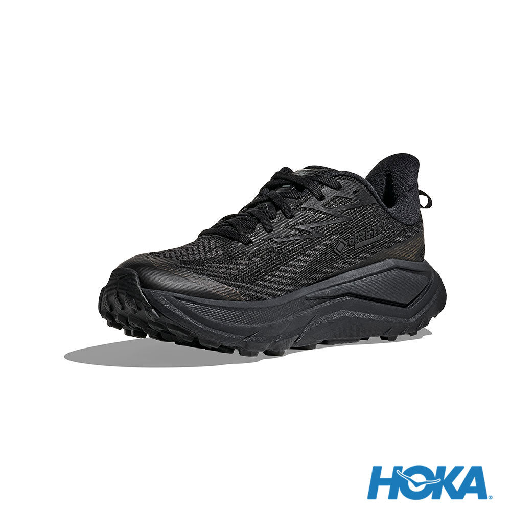 HOKA Challenger 8 GTX 女 寬楦 全地形鞋 / 越野鞋 黑 1180810BBNB