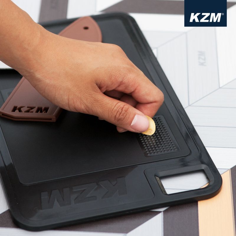 KZM 彩繪民族風廚房用具8件組 黑色 K9T3K011