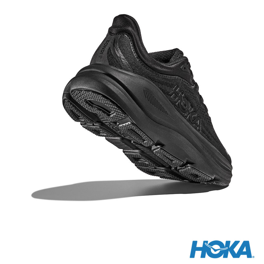 HOKA Bondi 9 女 寬楦 路跑鞋 黑 1162014BBLC