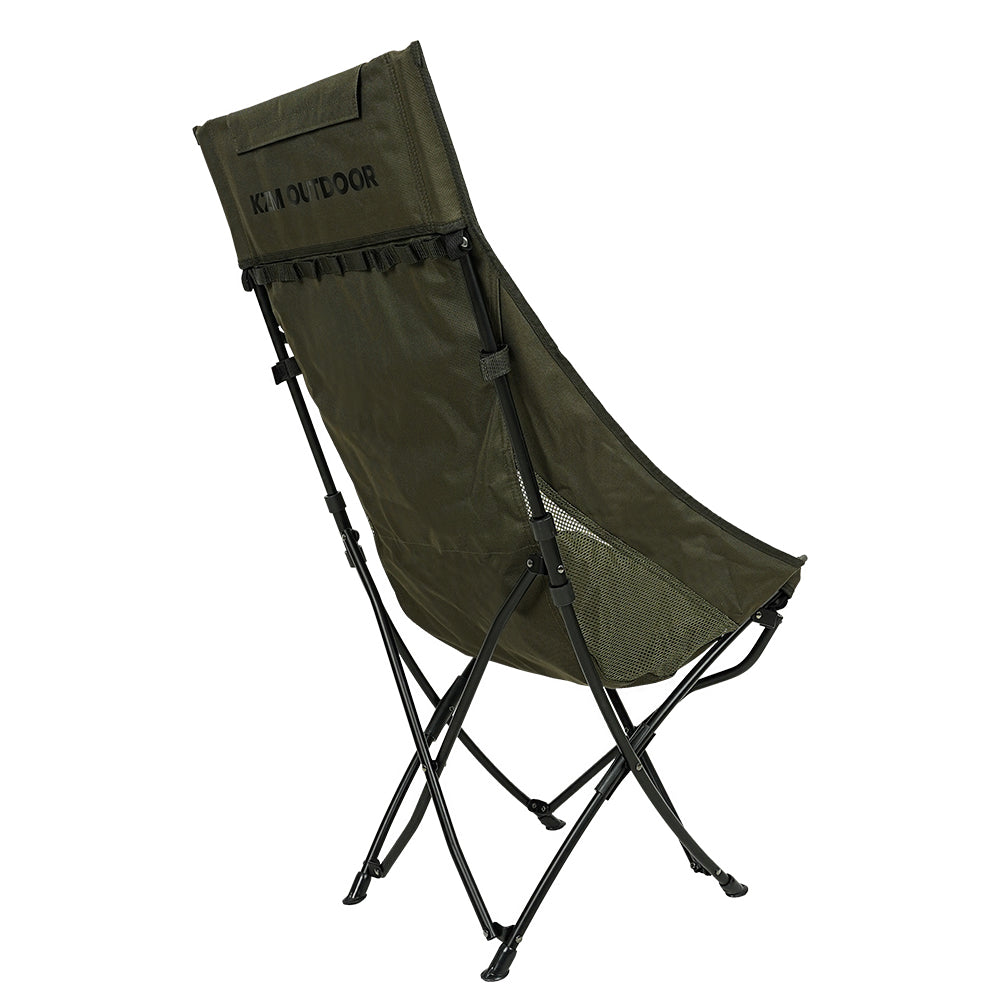 KZM 工業風高背懶人折疊椅 (軍綠) K23T1C06KH