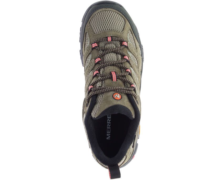 MERRELL MOAB 3 女 寬楦 GORE-TEX 多功能健行鞋 橄欖綠 J036322W