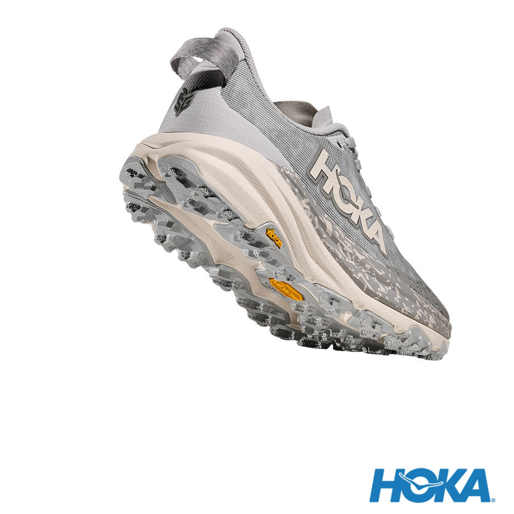 HOKA 女 Speedgoat 6 越野鞋 宇宙灰/大理石白 1147830CDN