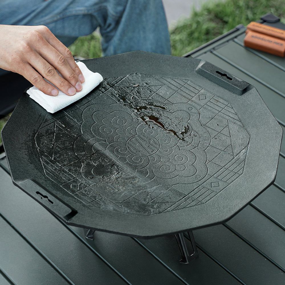 KZM 韓式不沾煎烤盤 附木手把 K23T3G03