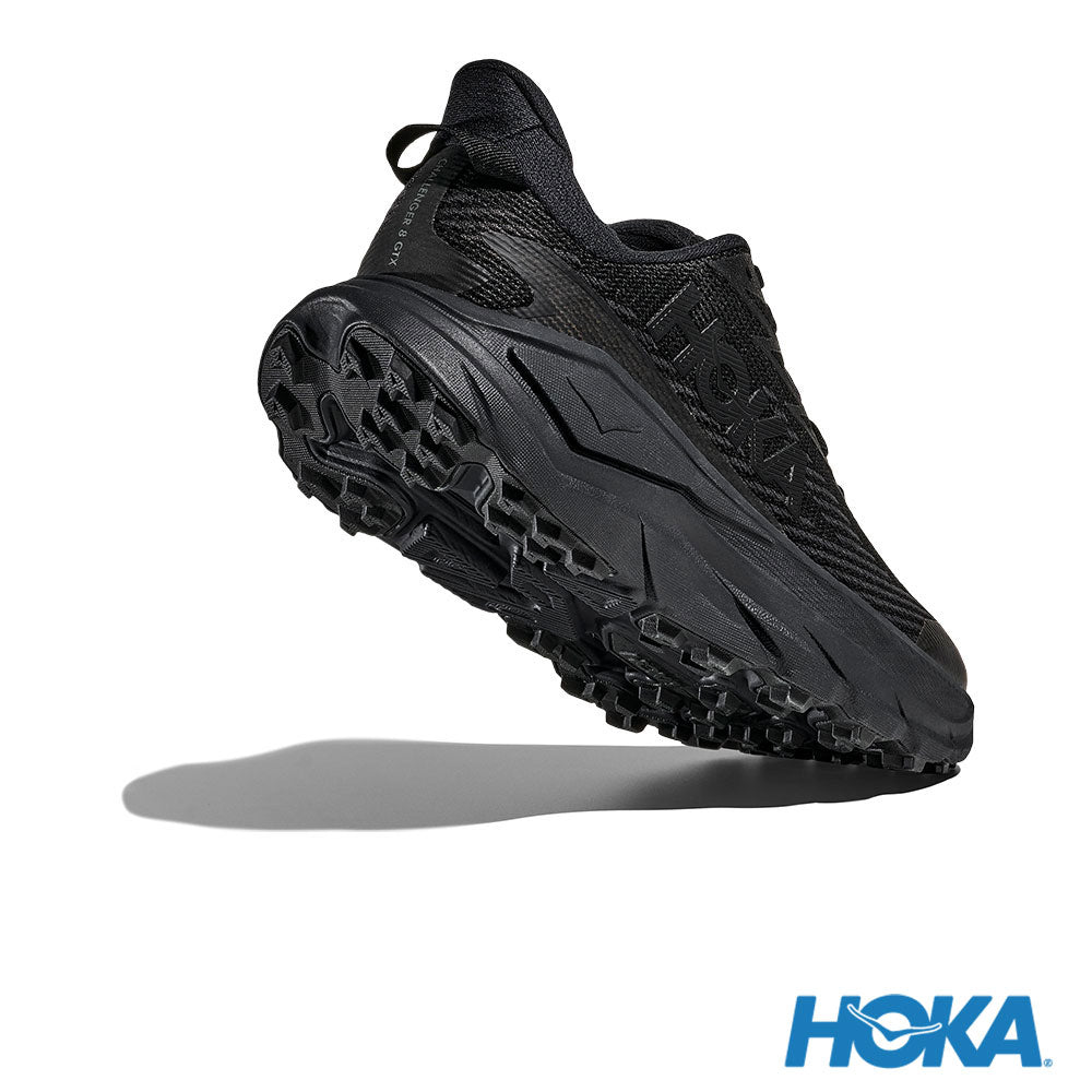 HOKA Challenger 8 GTX 女 寬楦 全地形鞋 / 越野鞋 黑 1180810BBNB