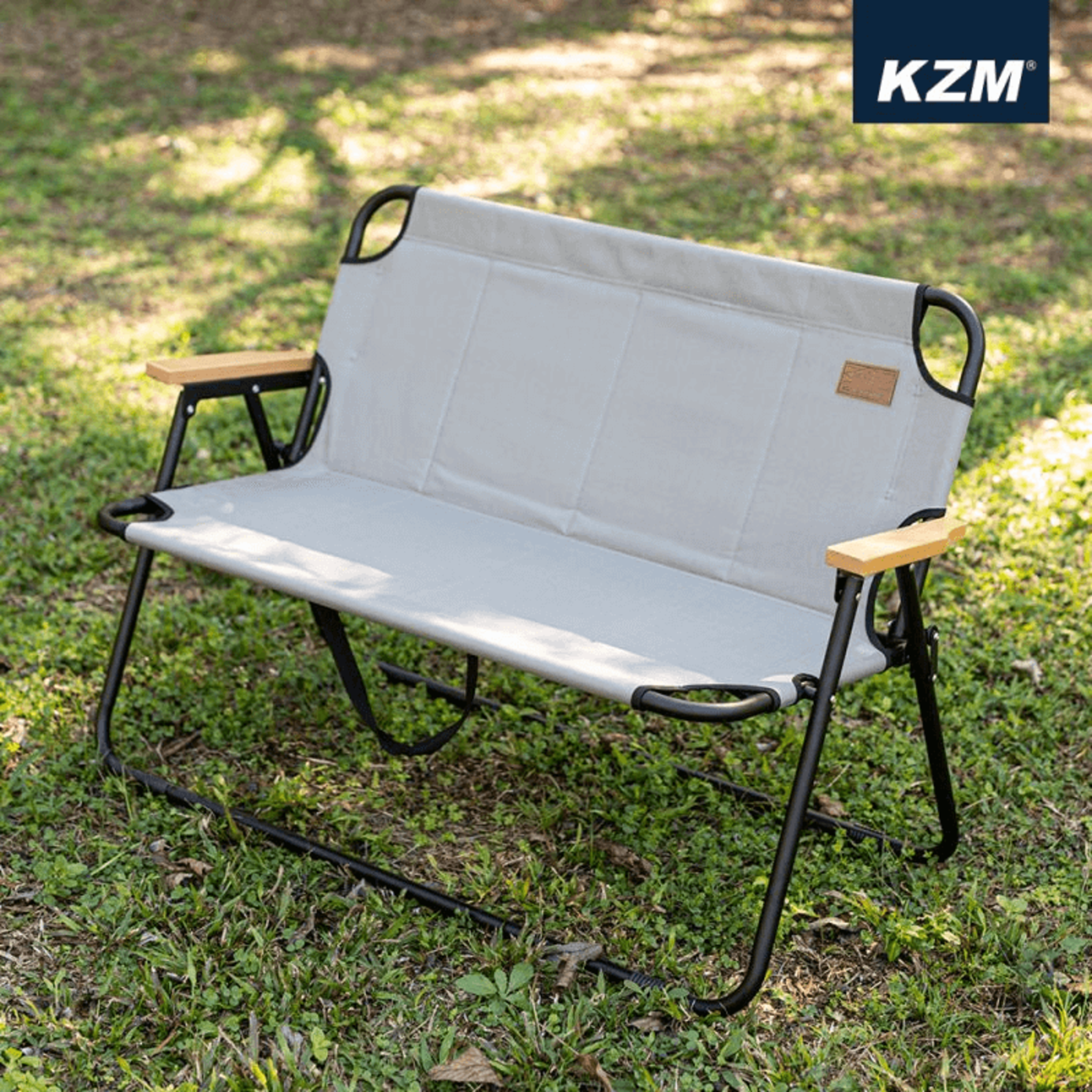 KAZMI KZM 素面雙人折疊椅 K20T1C014