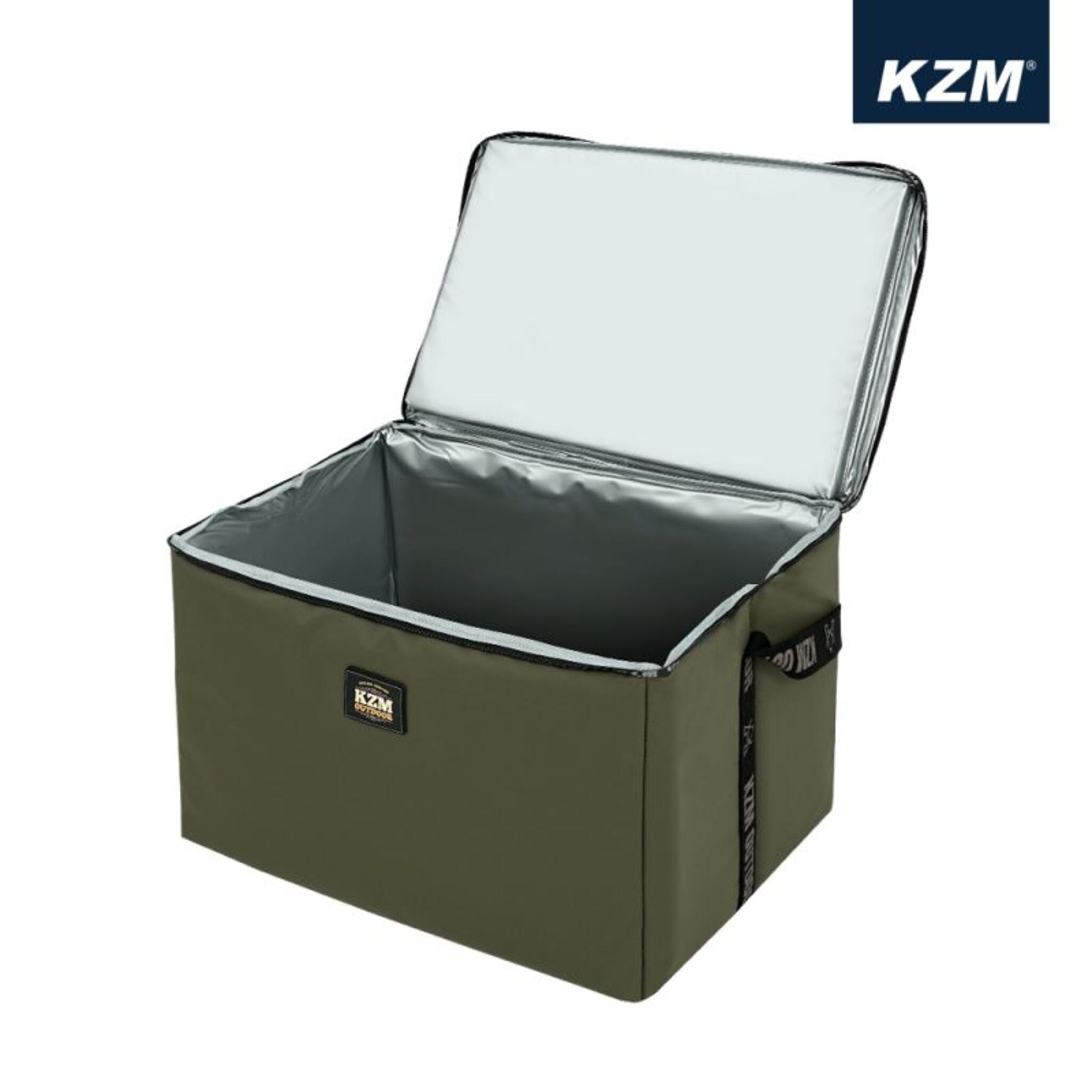 KZM 素面個性保冷袋 45L 軍綠色 K20T3K008