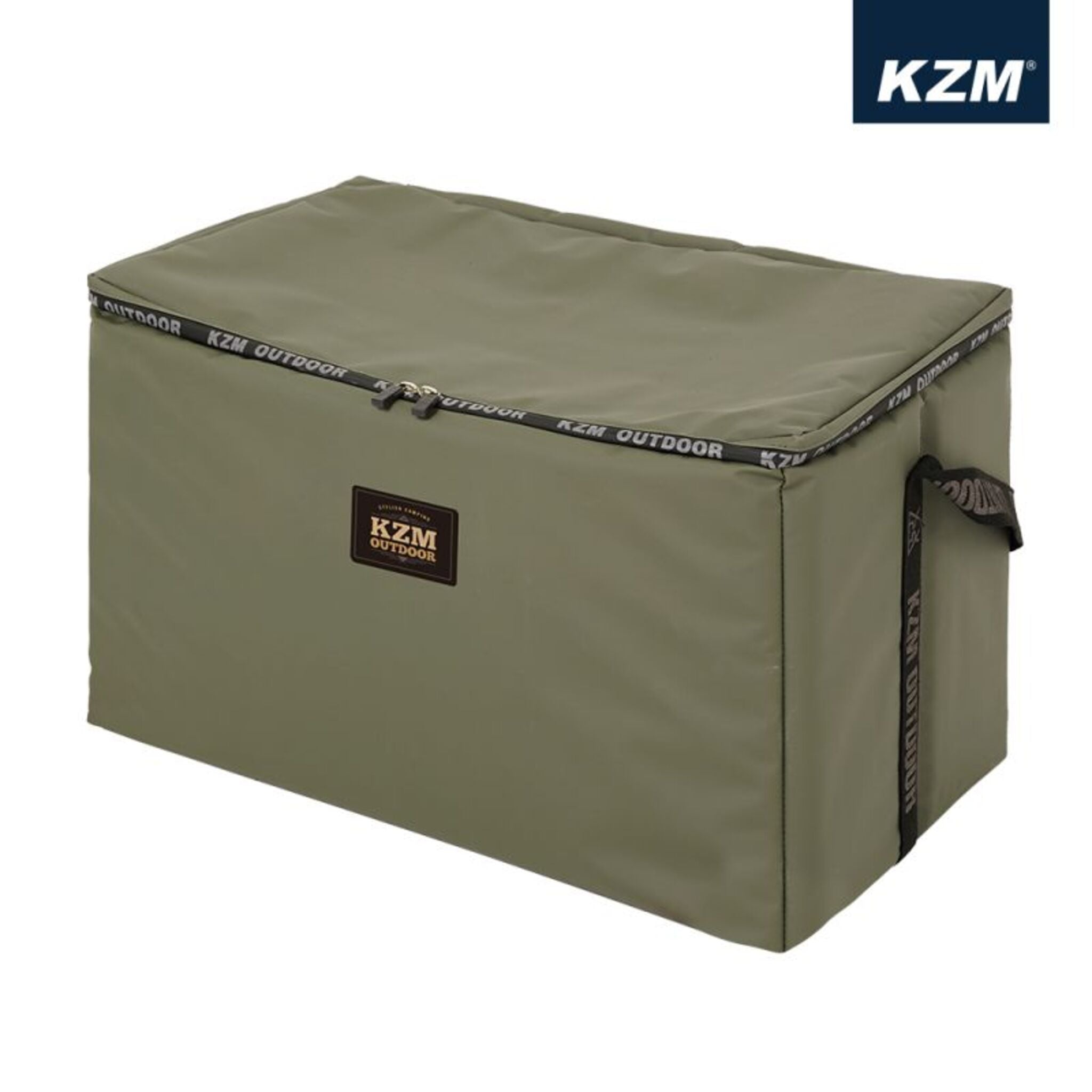 KZM 素面個性保冷袋 45L 軍綠色 K20T3K008