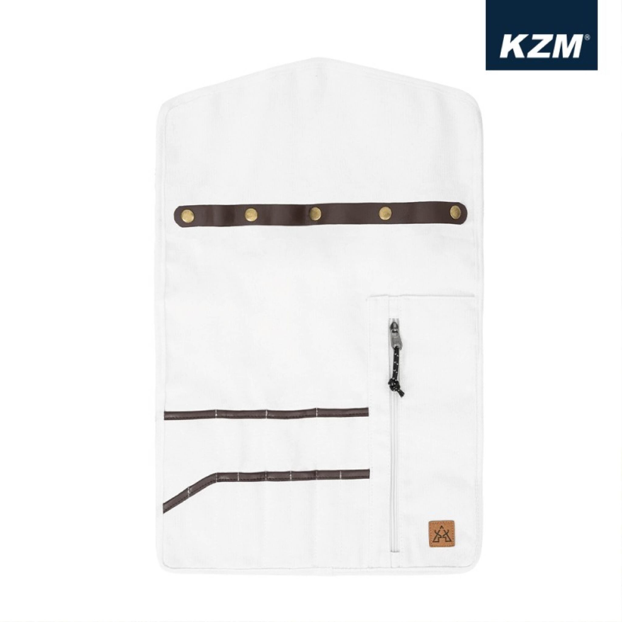 【KZM】KAZMI 風格廚具置物袋 雪白 K21T3K02WH