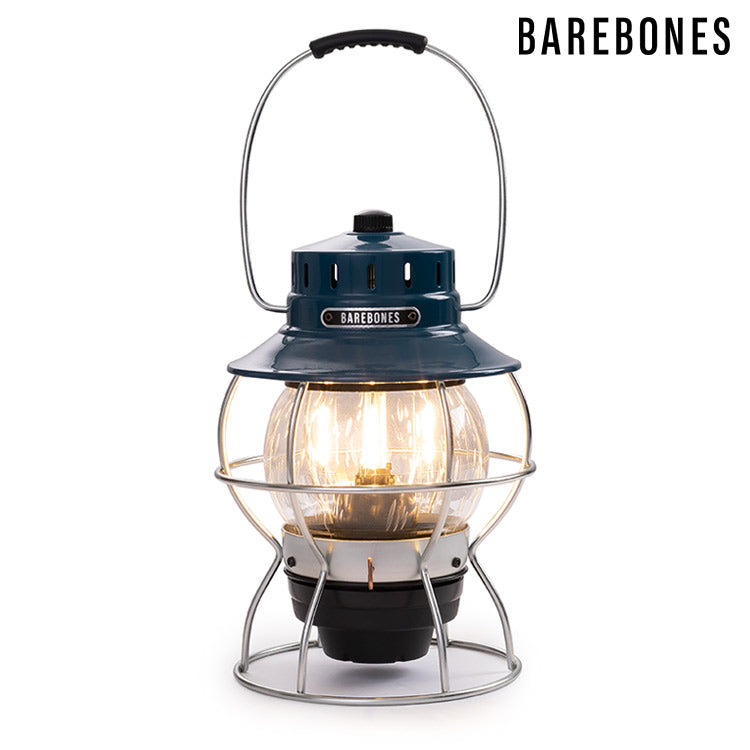 Barebones Railroad Lantern 手提鐵路復古營燈 海洋藍 LIV-181