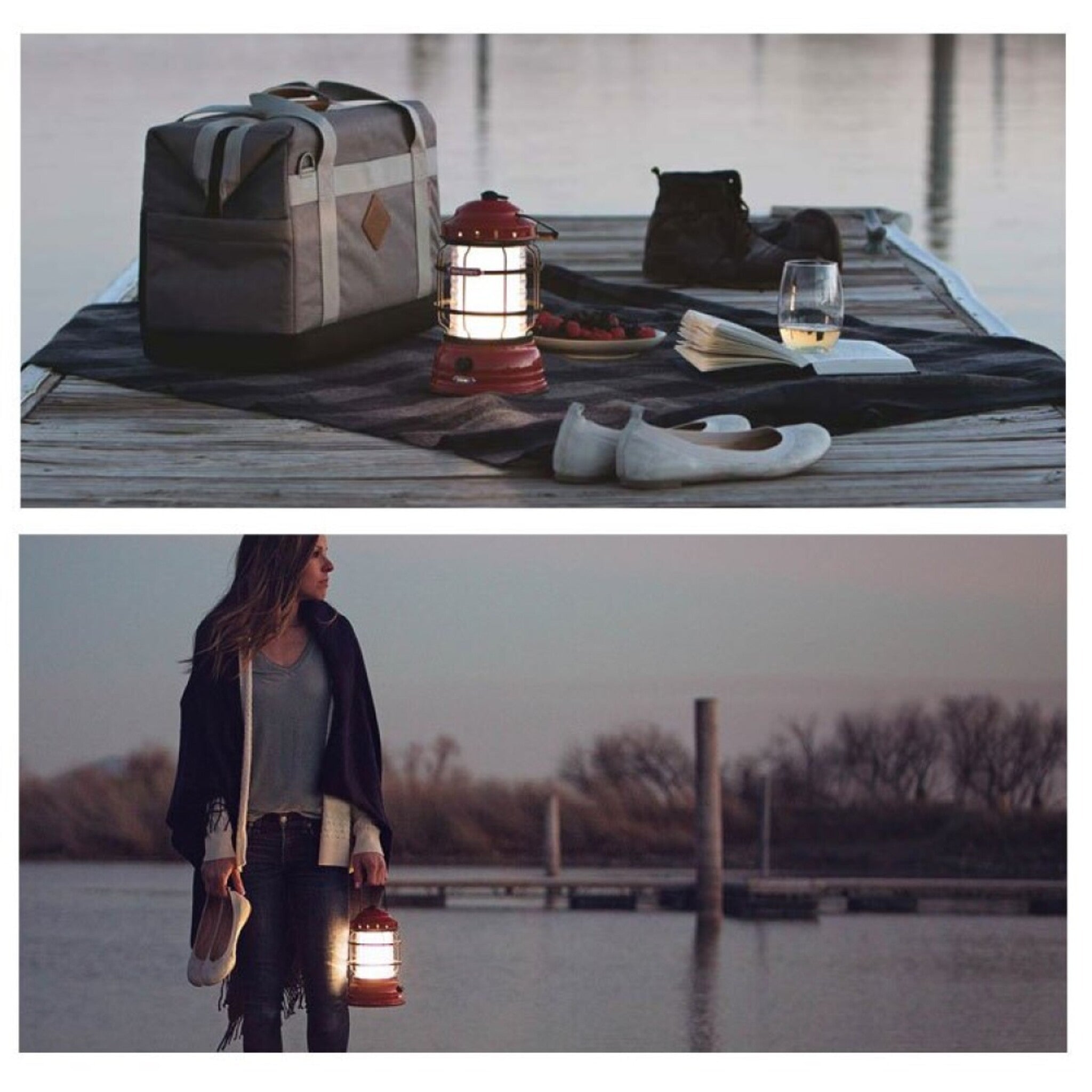 Barebones Forest 充電式 手提營燈 紅色 LIV-262