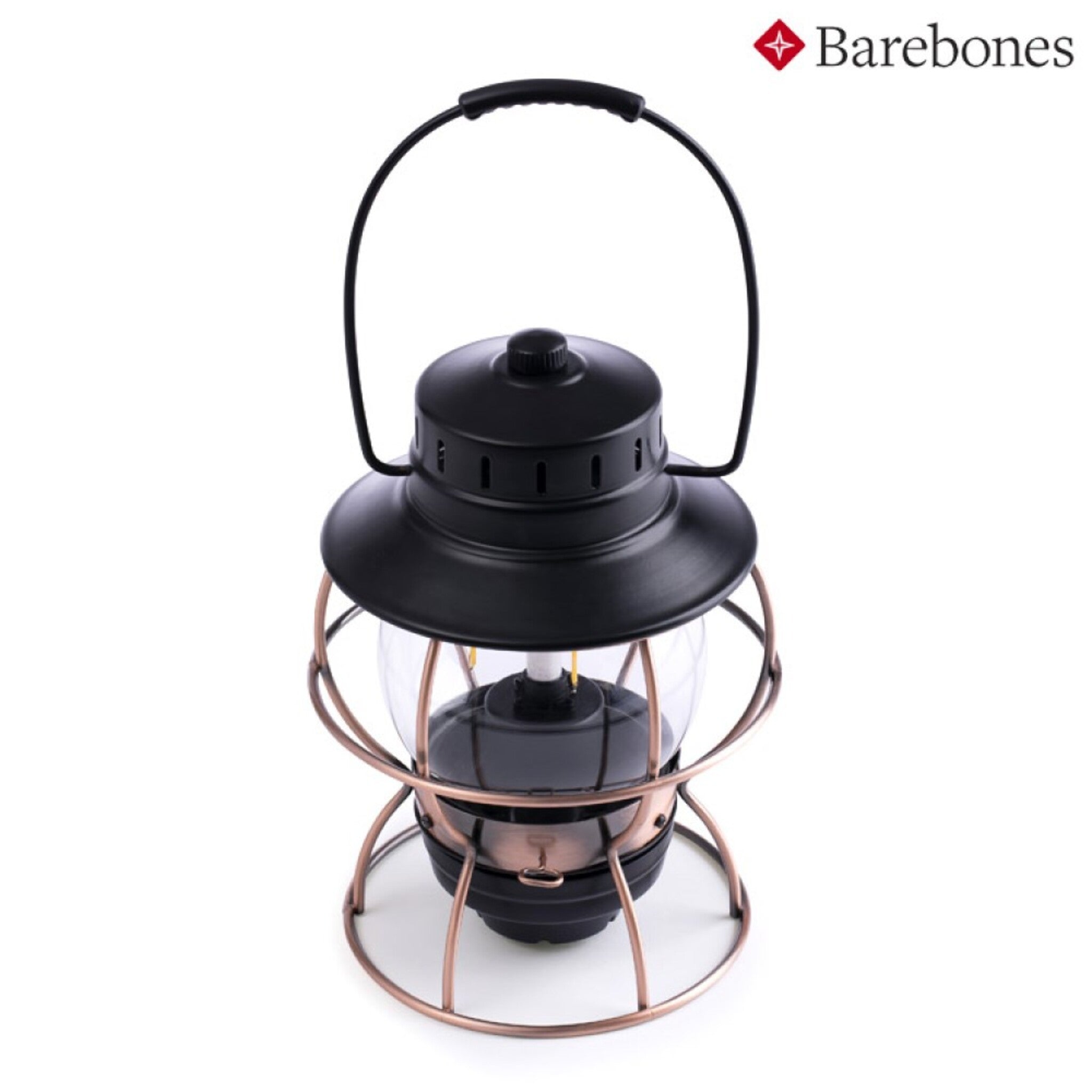 Barebones Railroad Lantern 手提鐵路復古營燈 黑 LIV-280