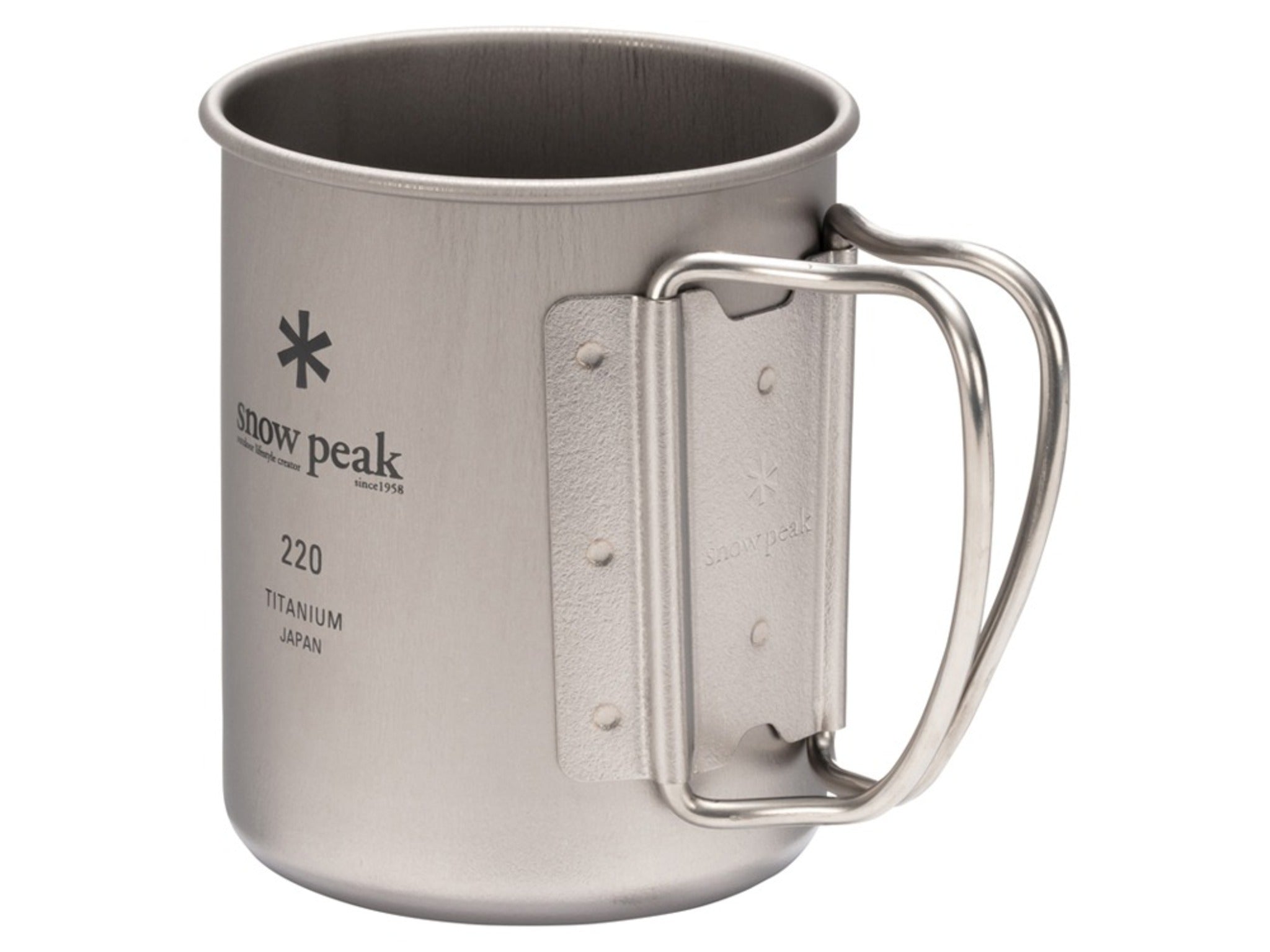 SnowPeak 鈦金屬單層杯 220/300/450ml MG-141/142/143