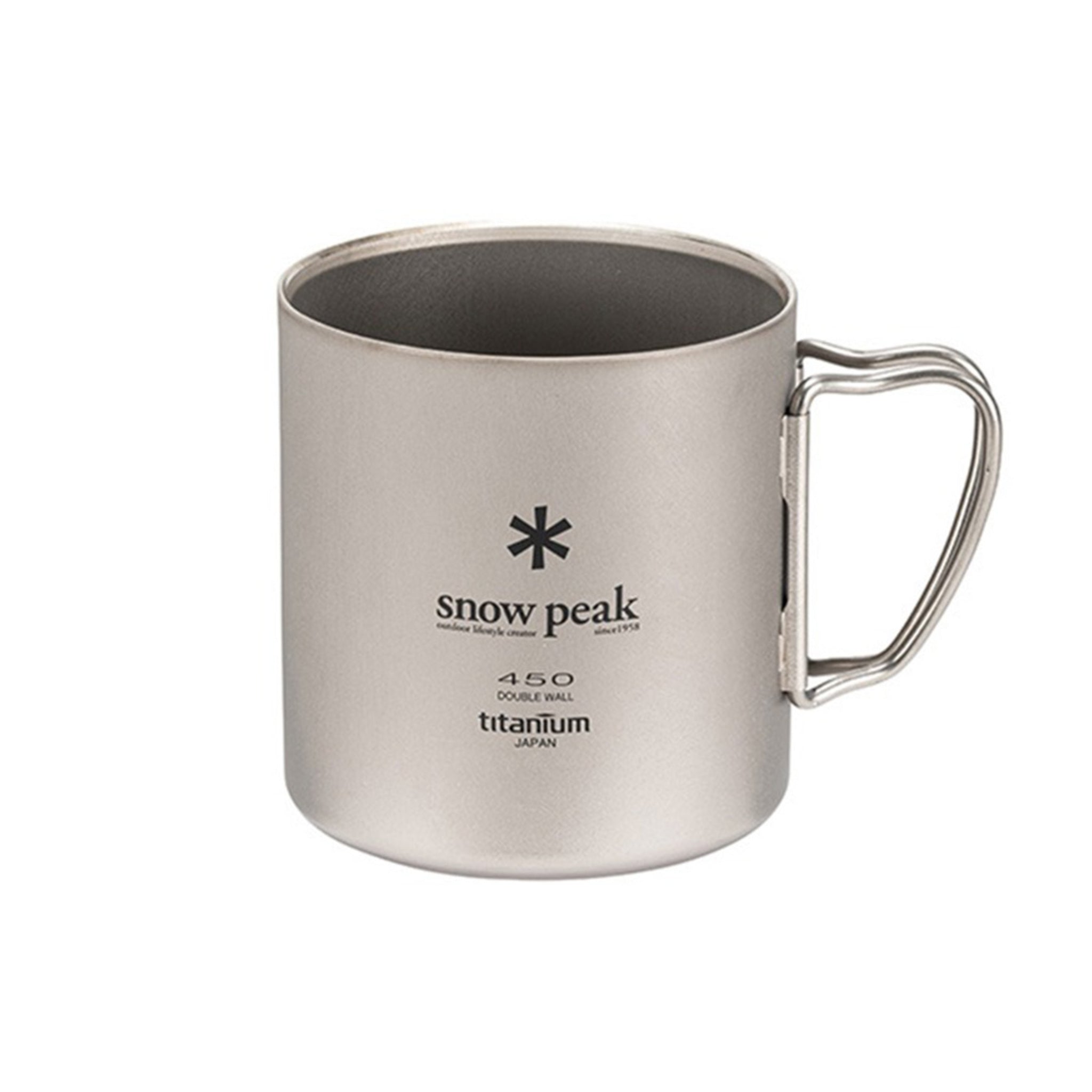 SnowPeak 雙層鈦金屬杯 350ml MG-152 / 450ml MG-153