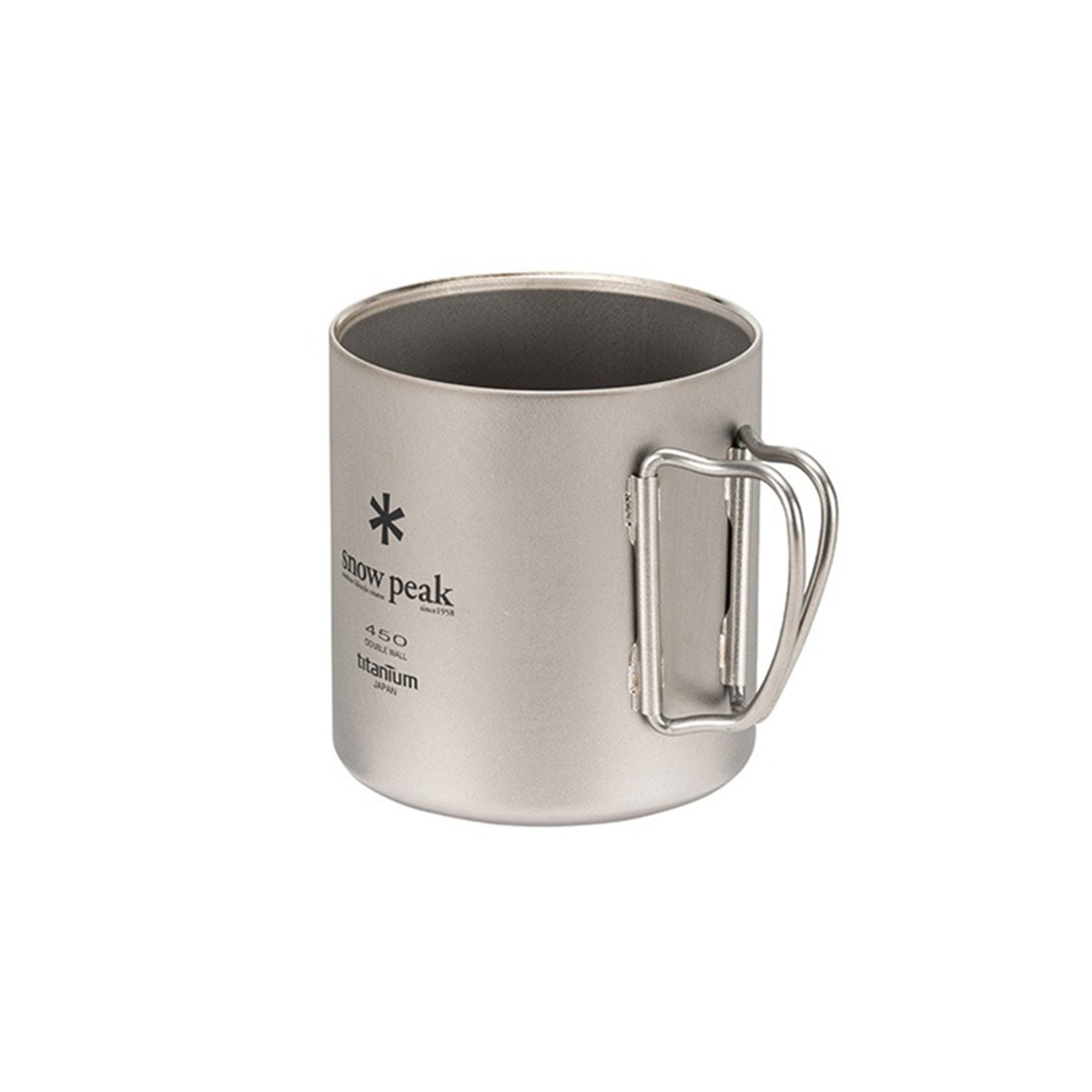 SnowPeak 雙層鈦金屬杯 350ml MG-152 / 450ml MG-153