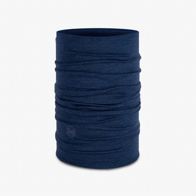 【BUFF】保暖織色 250gsm 美麗諾羊毛頭巾 編織鈷藍 113022 791