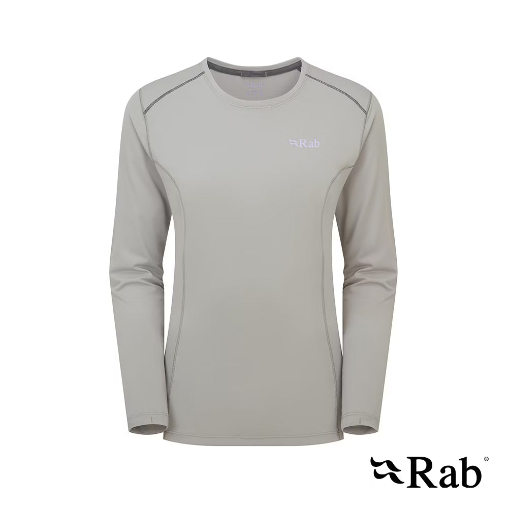 RAB Force LS Tee 長袖透氣排汗衣 女款 QBL08