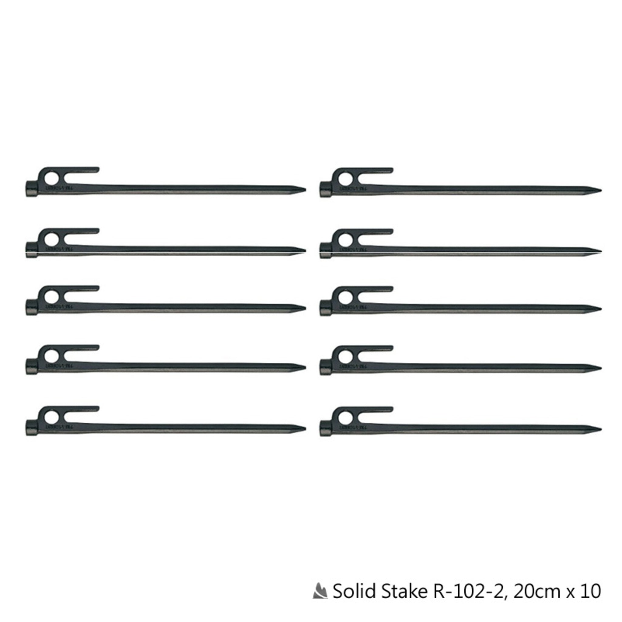 SnowPeak Solid Stake 20cm鍛造強化營釘S55C鋼材 R-102