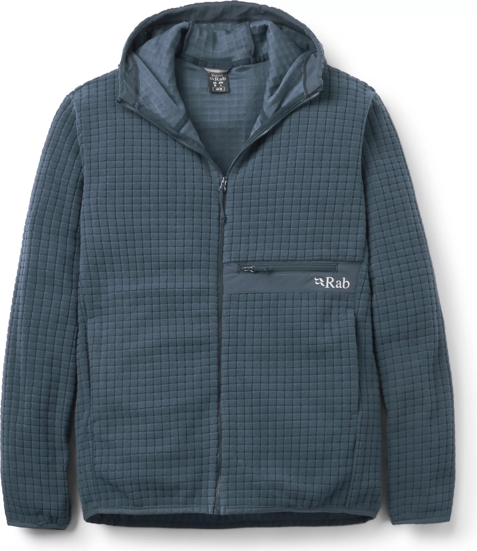 Rab Ramshaw Hoody 男款 格紋刷毛連帽外套 QFG74