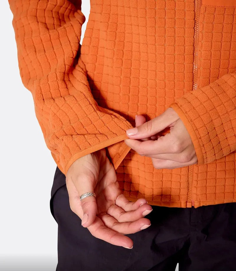Rab Ramshaw Hoody 女款 格紋刷毛連帽外套 QFG75