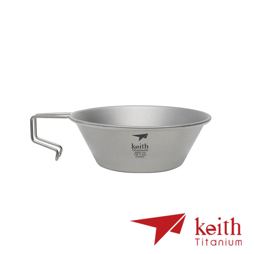 Keith Ti5330 純鈦露營杯 雪拉碗