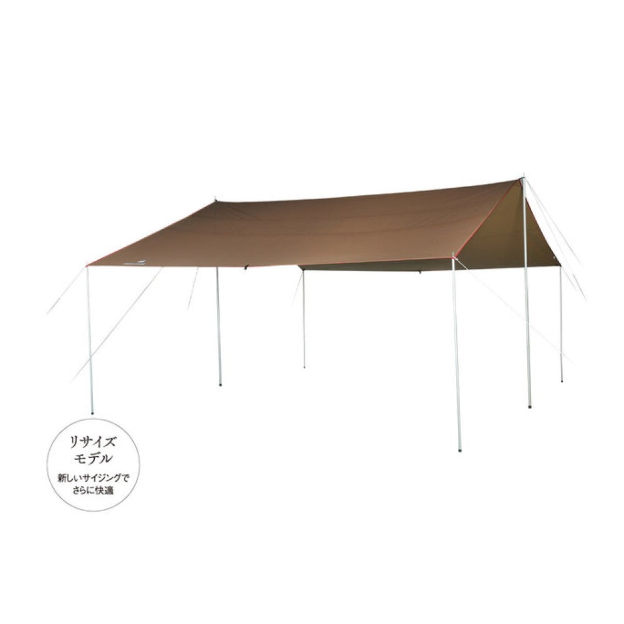 SnowPeak HD-Tarp Recta 415 x 340cm 方形天幕 M TP-841H