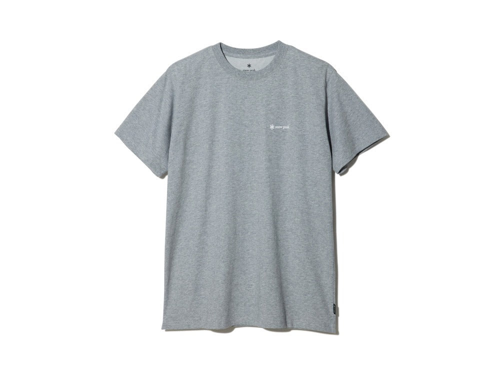 SnowPeak 雪花 Logo T恤 灰色 TS-23SU00104MG