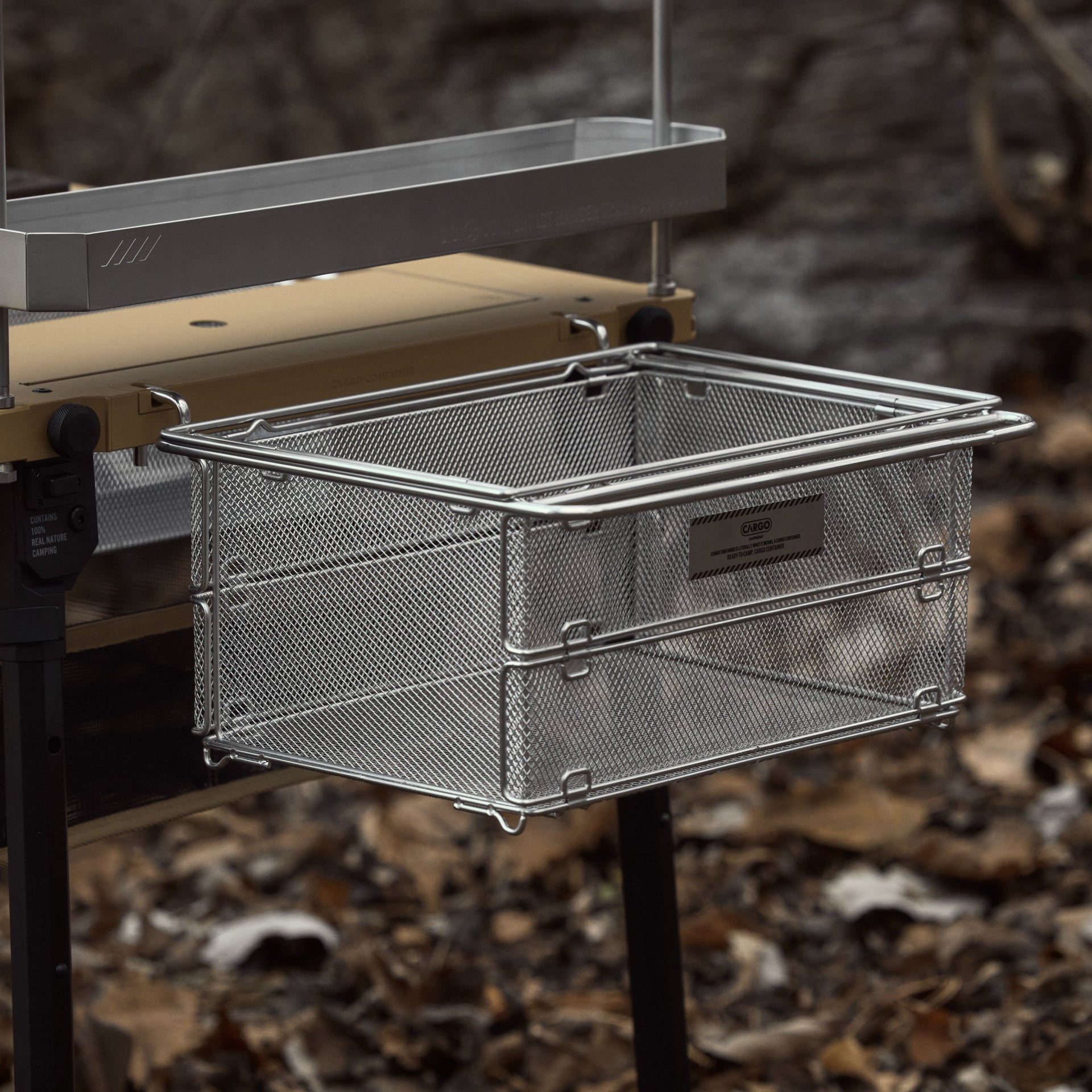 CARGO 一單位不銹鋼摺疊置物籃