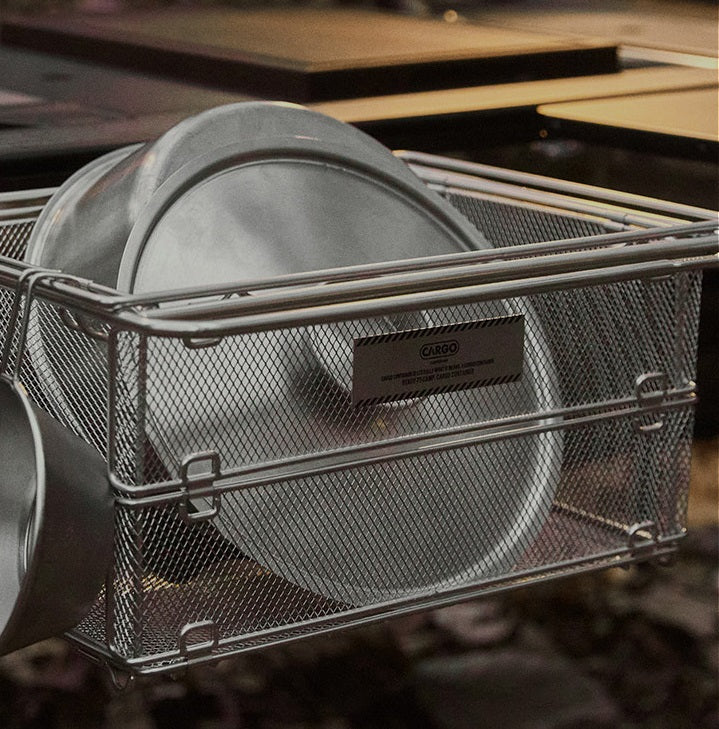 CARGO 一單位不銹鋼摺疊置物籃