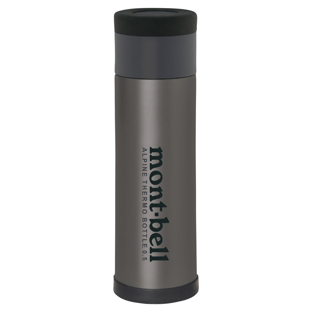 montbell 日本 Alpine thermo 輕量保溫瓶 500ml 灰 1124617GM