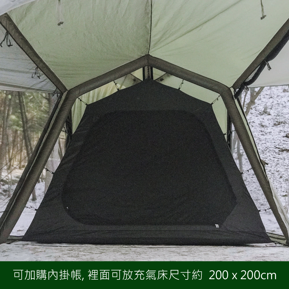 UrbanSide EasyCabin 卡比充氣帳 3.2 x 7M 家庭式充氣隧道帳