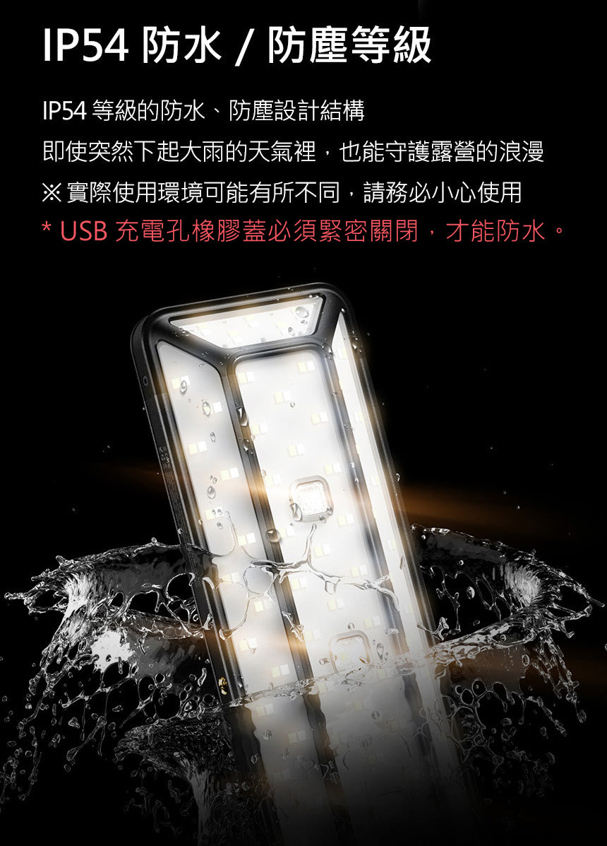 LUMENA PRO2 5.1ch 五面廣角行動LED照明燈/攝影燈 三色溫