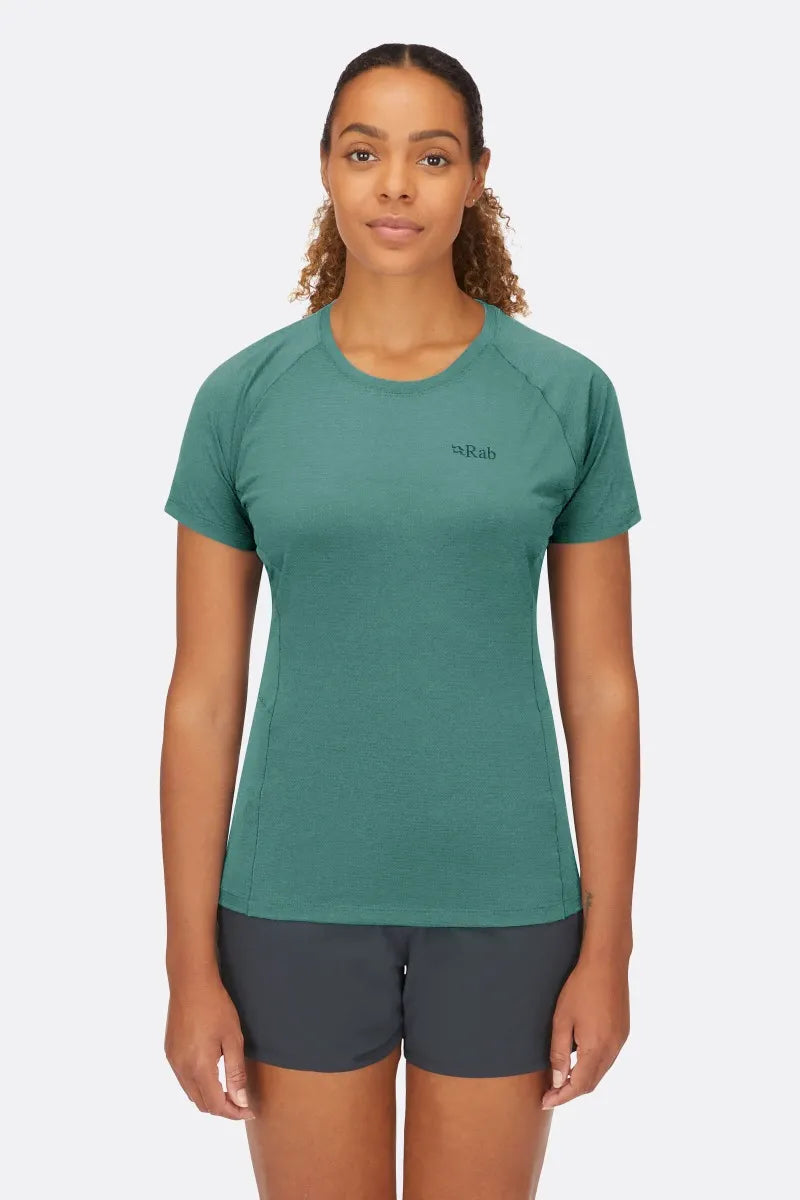 RAB Sonic Tee 短袖透氣排汗衣 女 QBL02