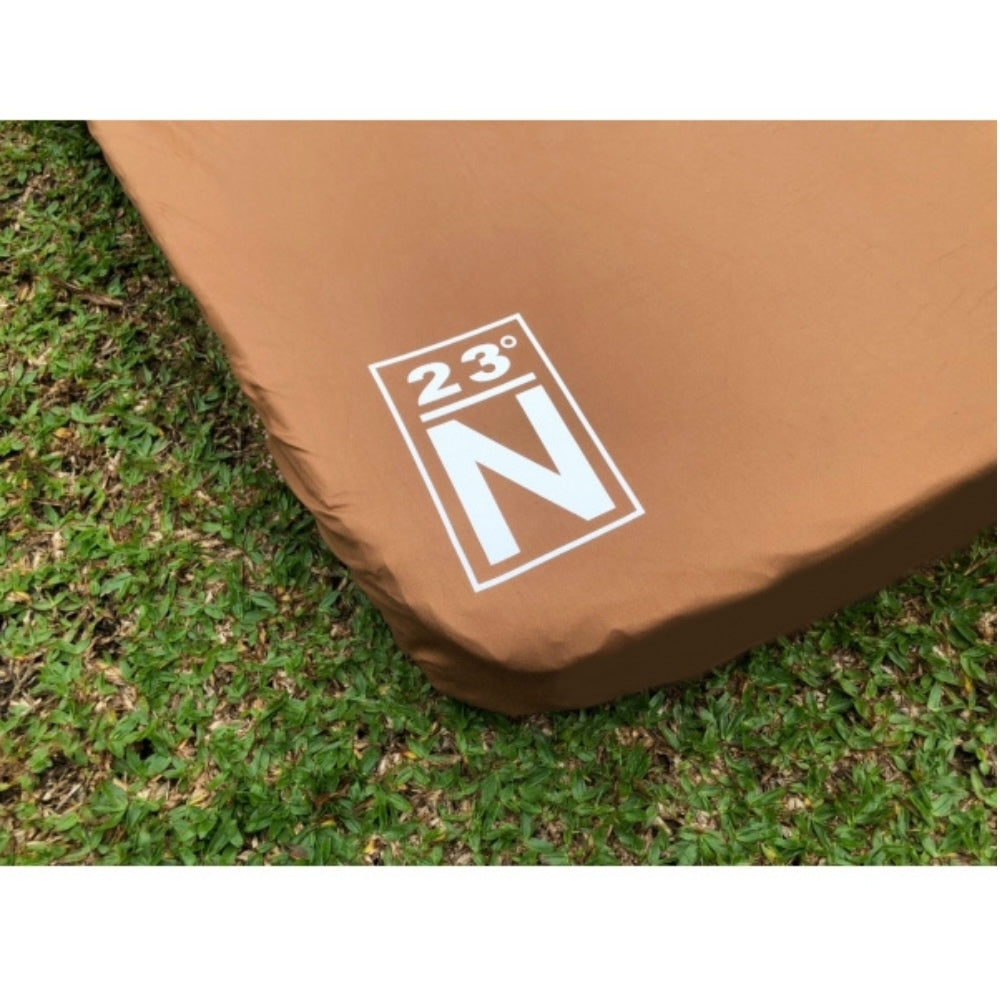 23N 北緯二十三度 純棉床包 金黃卡其色 L號 雙人 132cm