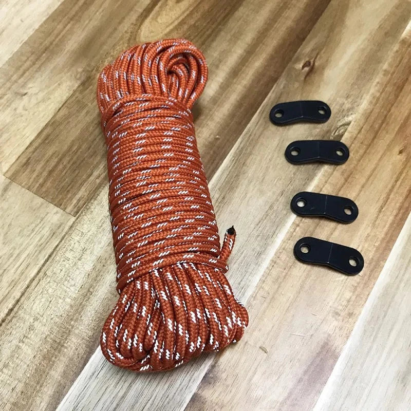 The Earth 營繩 橘色/白色 TE002