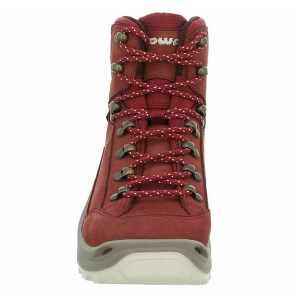 LOWA 德國 女版 防水透氣GORE-TEX 中筒登山鞋 RENEGADE GTX MID 椒紅 320945-0331