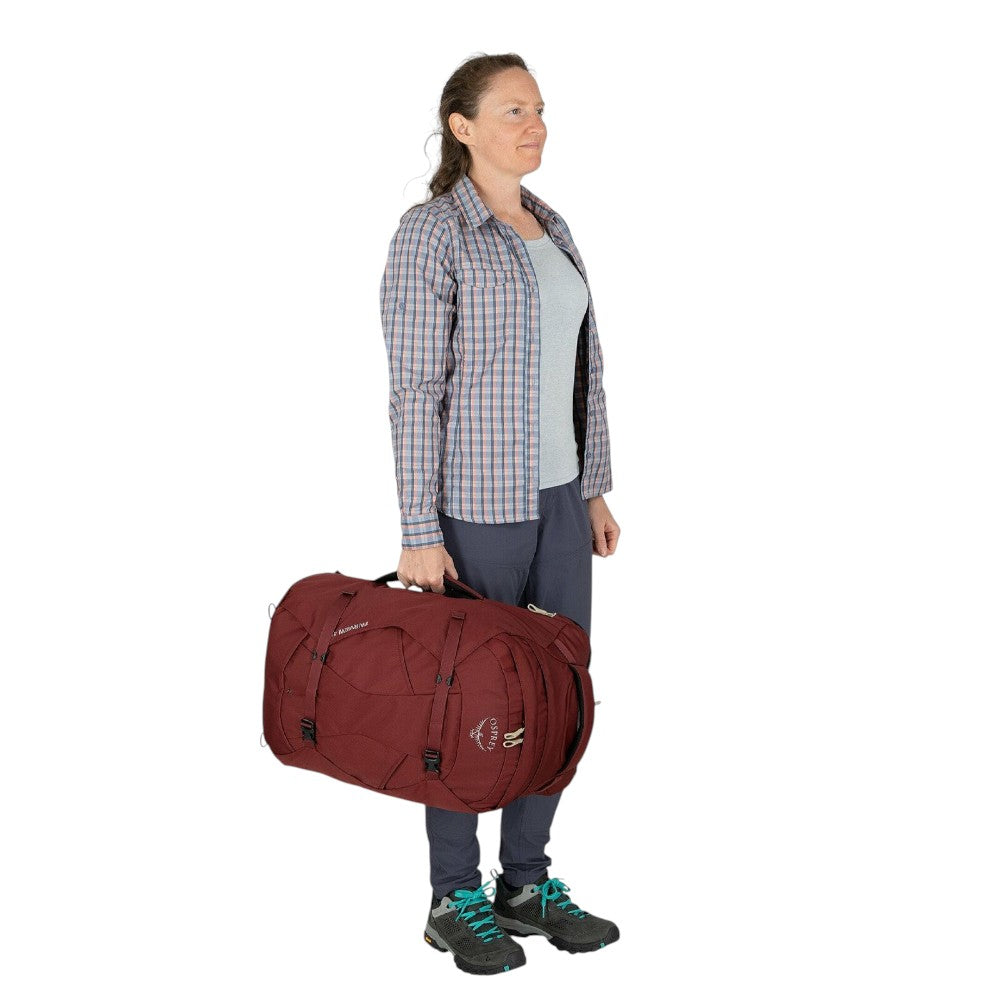 Osprey Fairview 40 Travel Pack女版 旅行包 可切換手提/雙肩背  黑 10003324