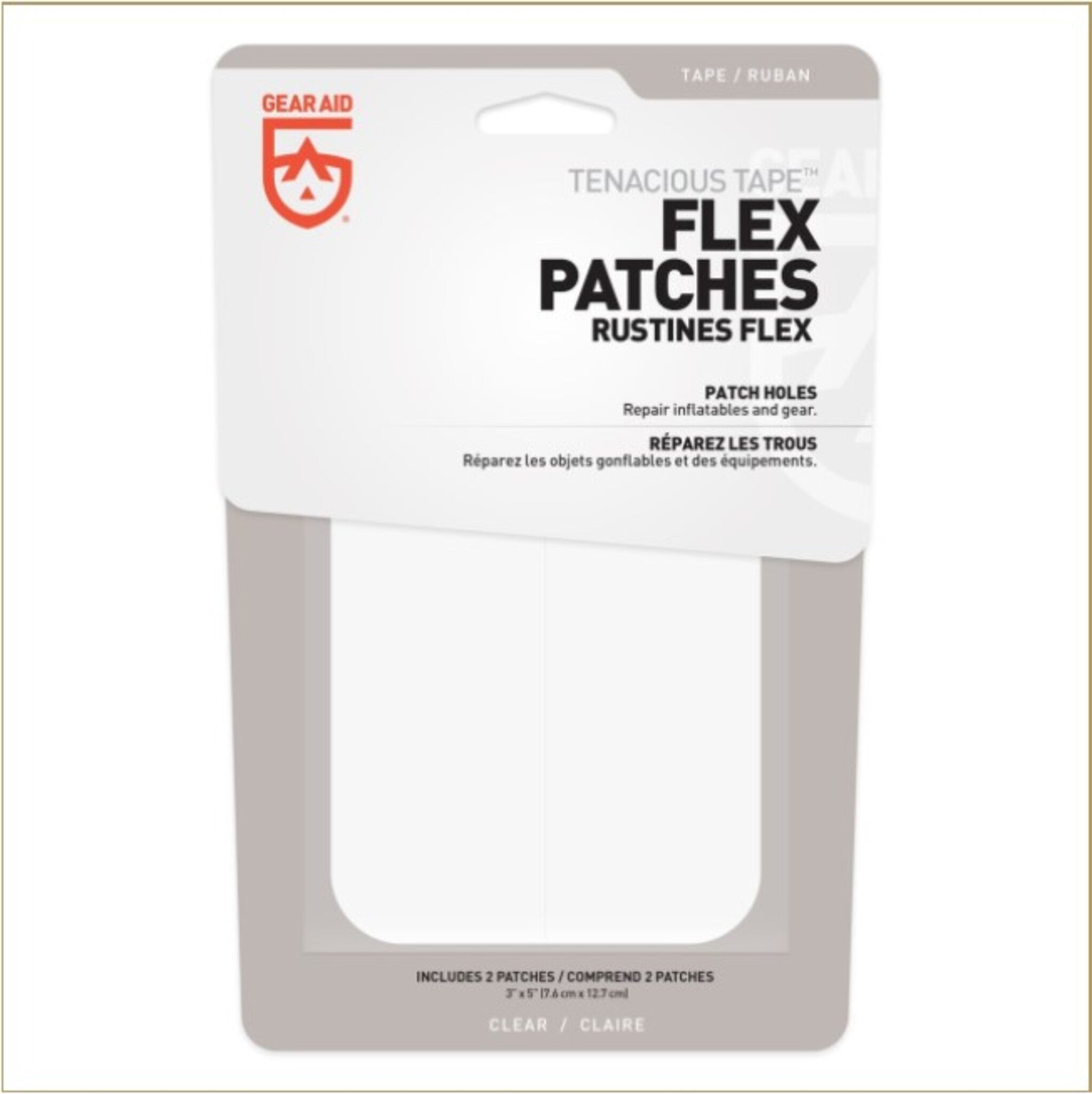 GEAR AID FLEX PATCHES 彈性貼片 TPU充氣床修補貼片 10800