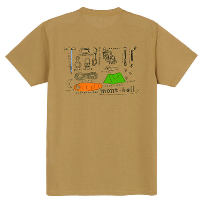 Montbell Wickron T Mountain Gear 短袖快乾排汗T恤 登山裝備圖 1114716