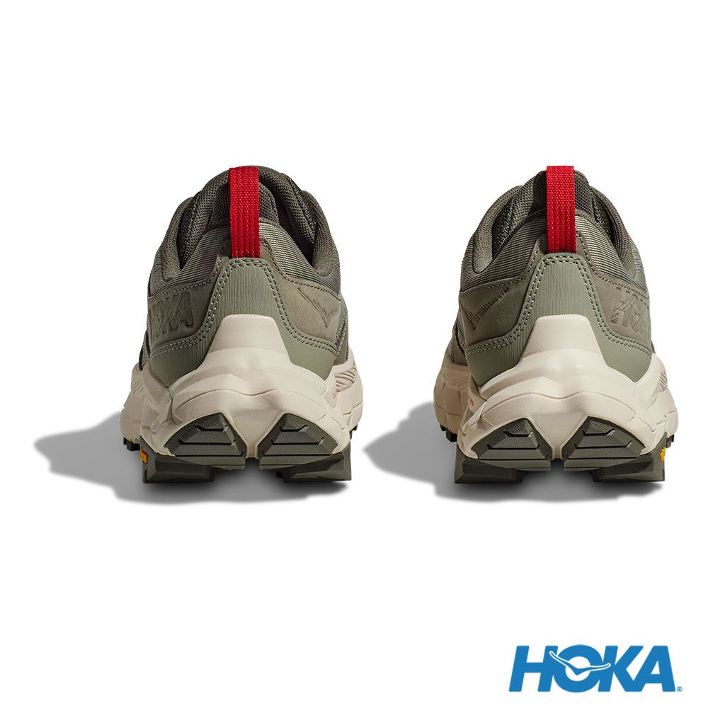 HOKA 男 Anacapa Breeze Low 健行鞋 綠/燕麥奶色 1127920BYT