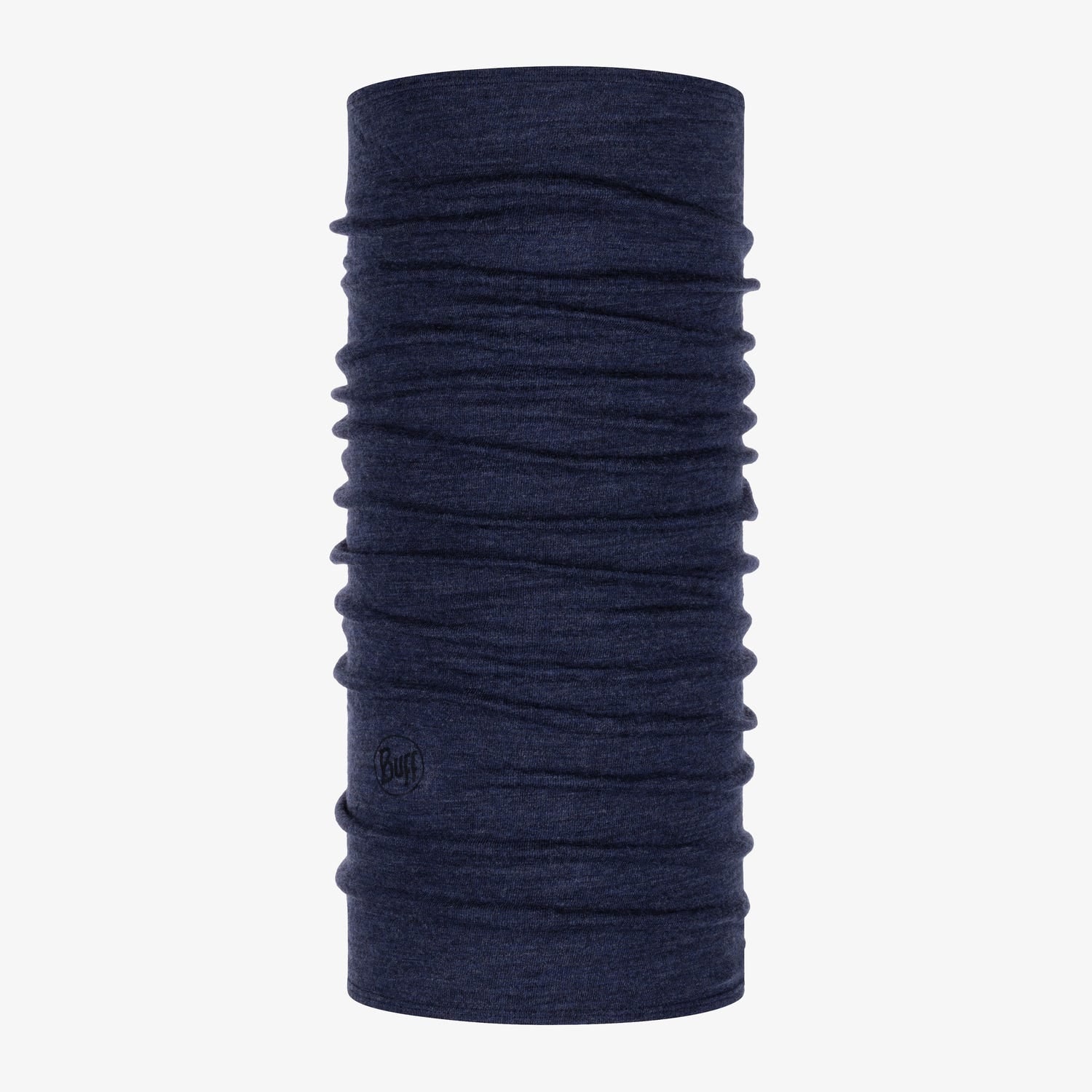 【BUFF】保暖織色 250gsm 美麗諾羊毛頭巾 午夜藍 113022 779