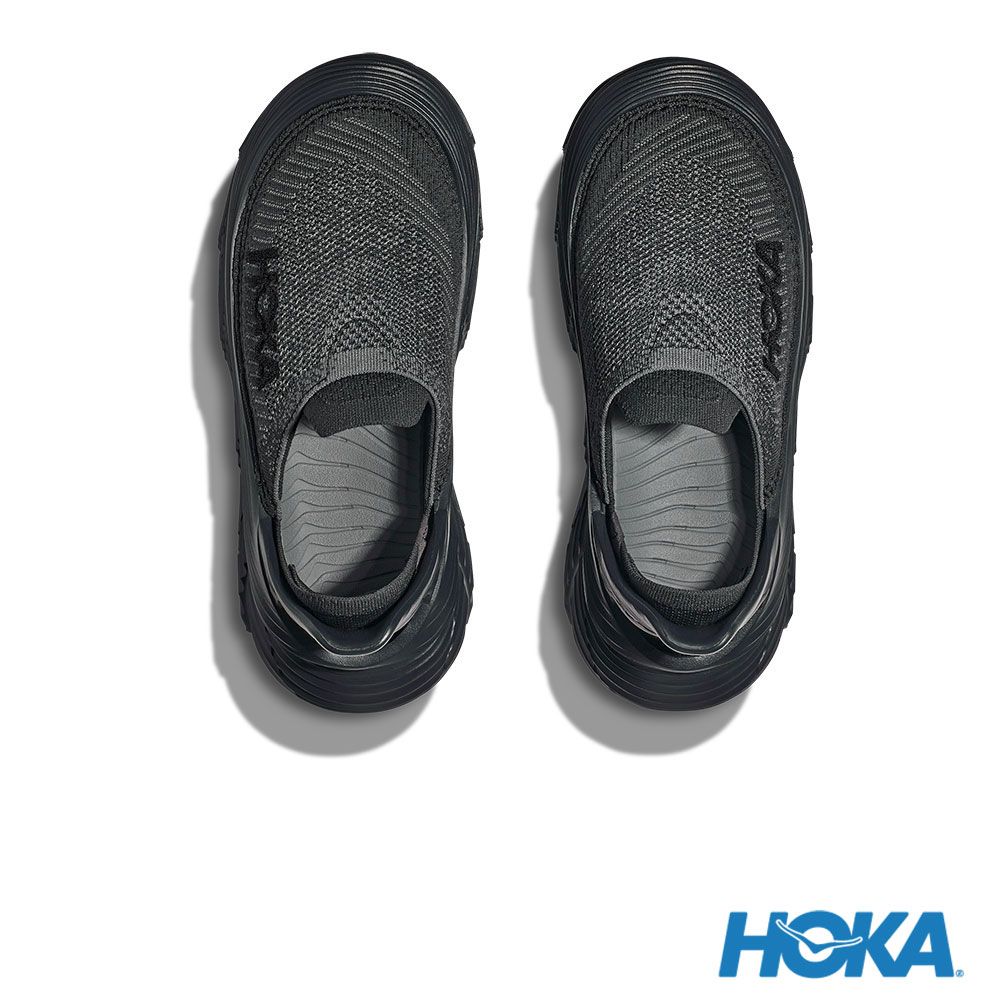 HOKA Restore TC 恢復鞋 戶外休閒鞋 黑 1134532BBLC