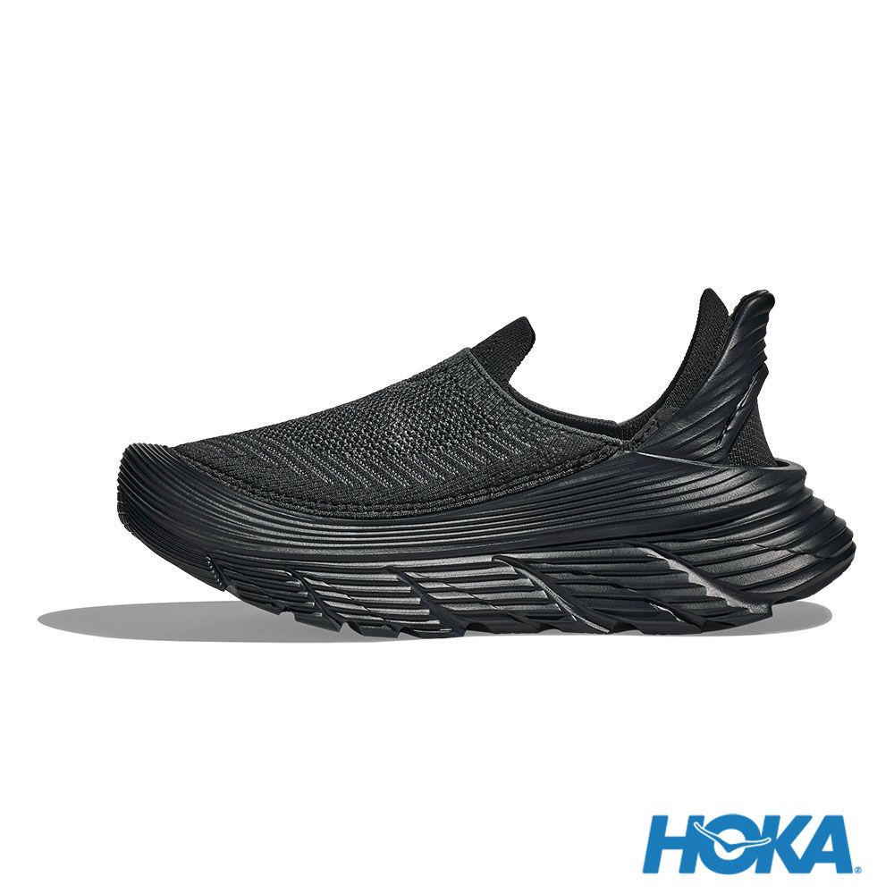 HOKA Restore TC 恢復鞋 戶外休閒鞋 黑 1134532BBLC